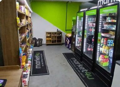Mercadinho autônomo dentro do condomínio